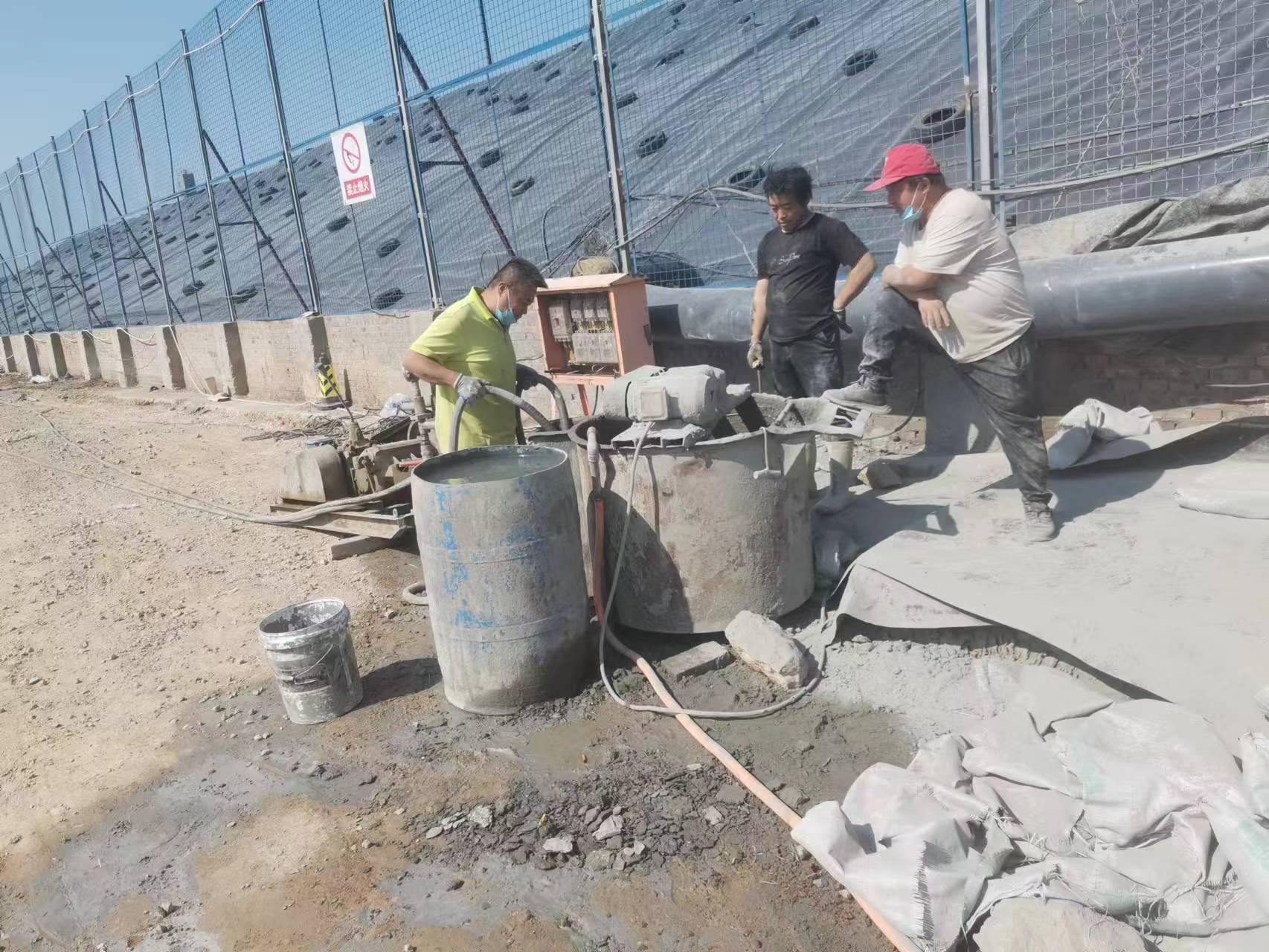 浑江袖阀管注浆